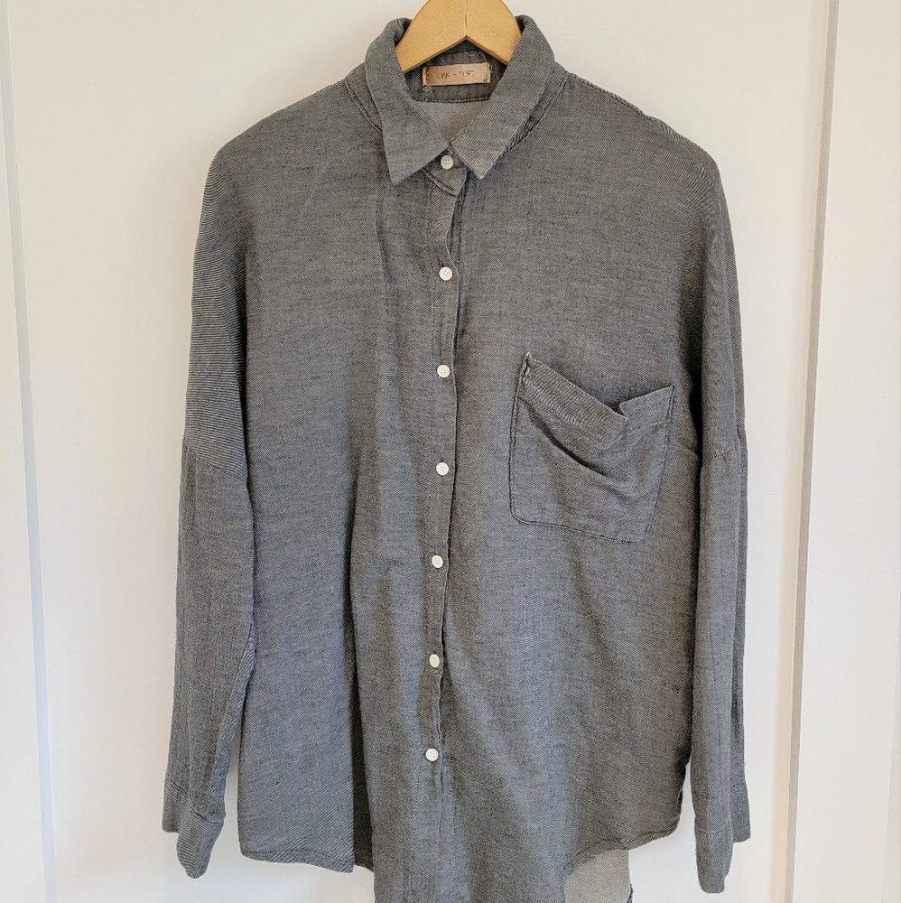 OAK + FORT Collared Shirt